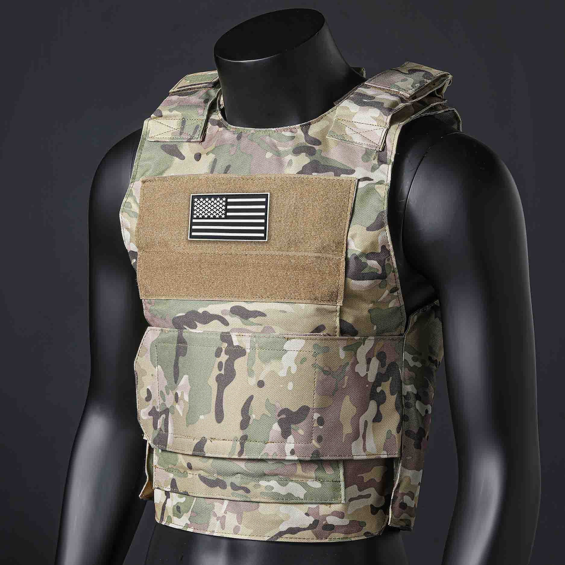 (Gift of American Flag) Quick  - Crossfit Weight Vest 评论和价格