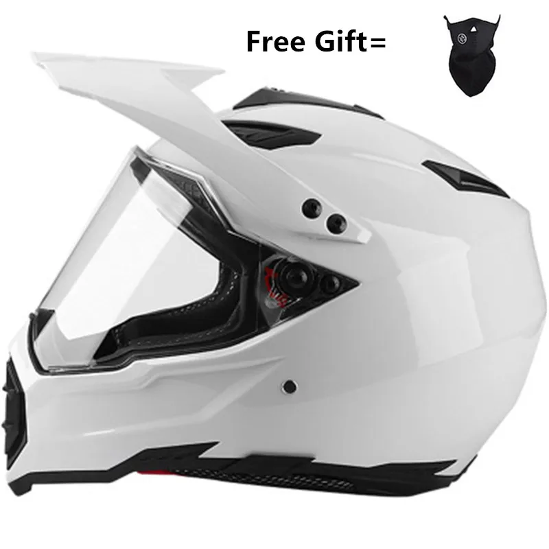 Gloss White Full Face Motorcyc - Crossfit Full Gear 评论和价格