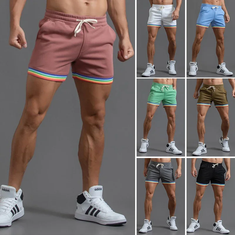 Men Summer Cotton Crossfit Sho - Crossfit Male 评论和价格