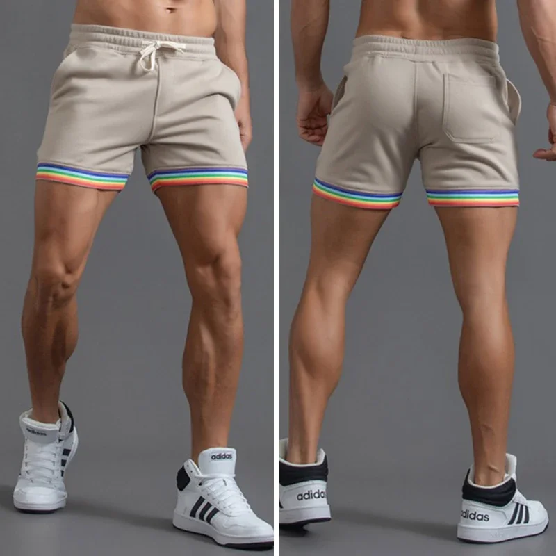 Men Summer Cotton Crossfit Sho - Crossfit Male 评论和价格