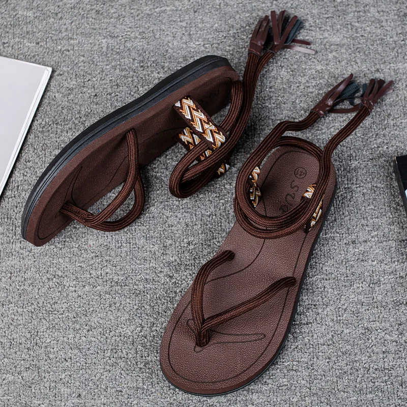 Men Sandals Summer Beach Casua - Crossfit Male 评论和价格