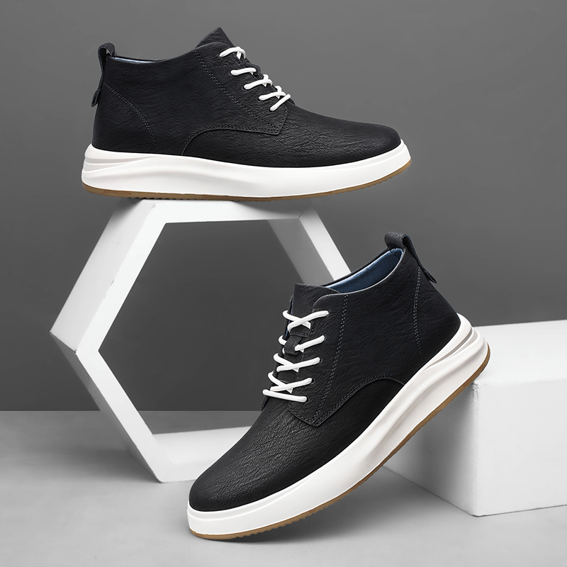 Men's Genuine Leather Casual S - Crossfit Male 评论和价格